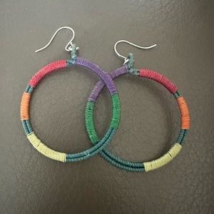 Bought Greece Fun Joyful Funky Earrings